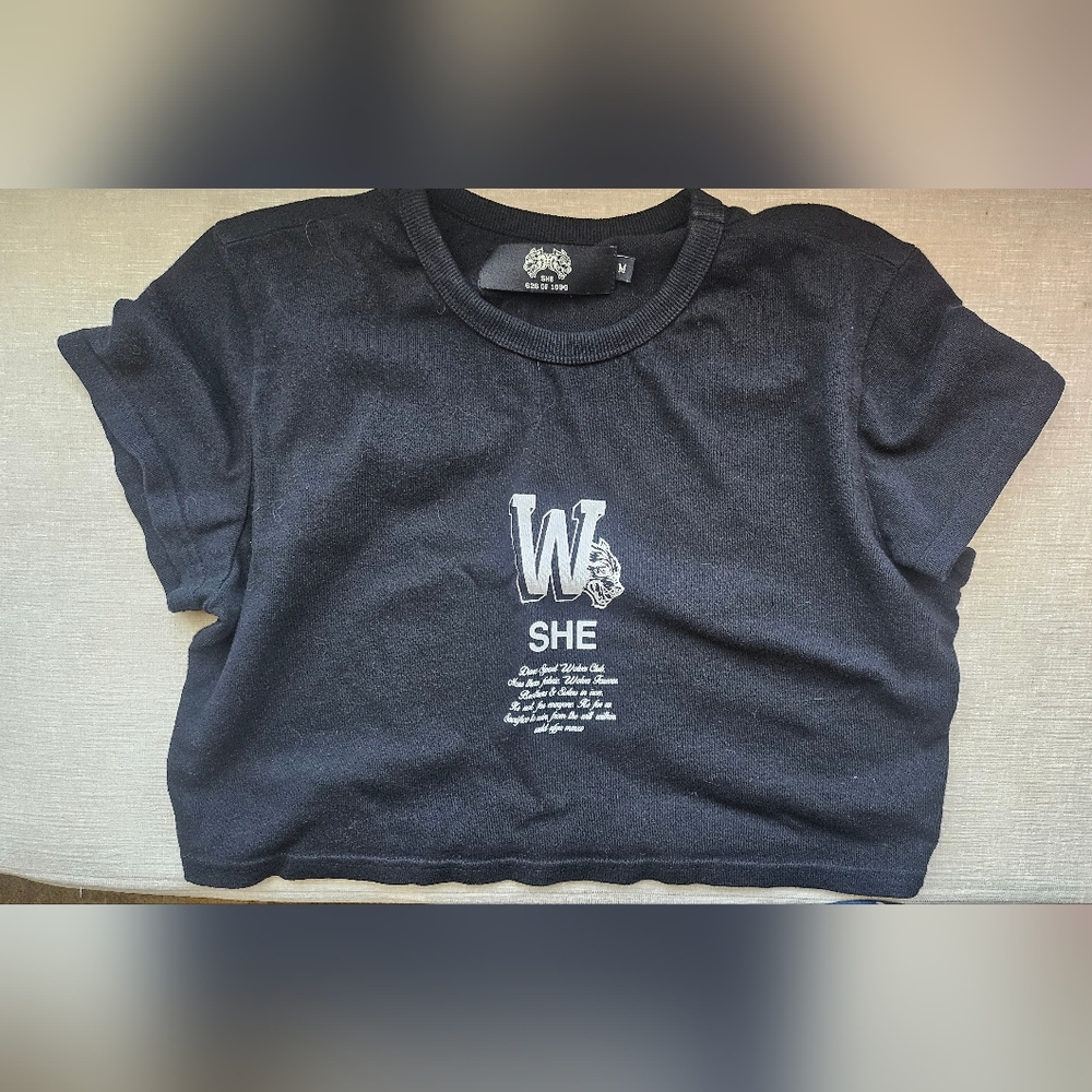 Darc Sport She Black Graphic Tee
